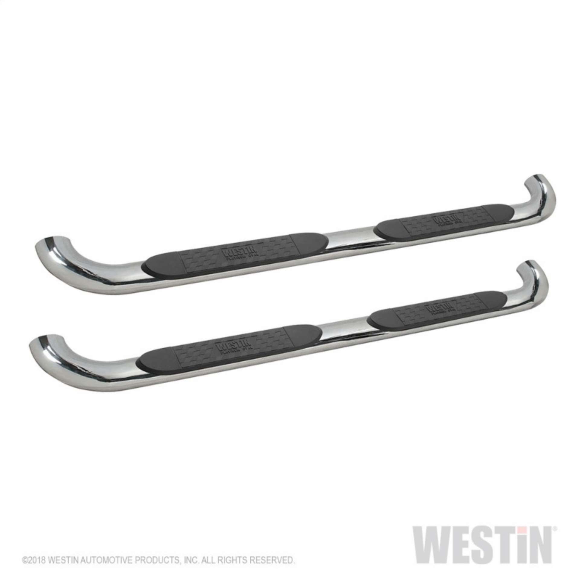 Picture of Westin 19-20 Dodge Ram 1500 Crew Cab Except Classic 4 Oval Nerf Step Bars - Stainless Steel