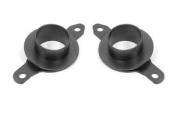 Picture of BMR 79-04 Ford Mustang Front Upper Coil Spring Seat - Black Hammertone