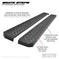 Picture of Westin Grate Steps Running Boards 68 in - Textured Black