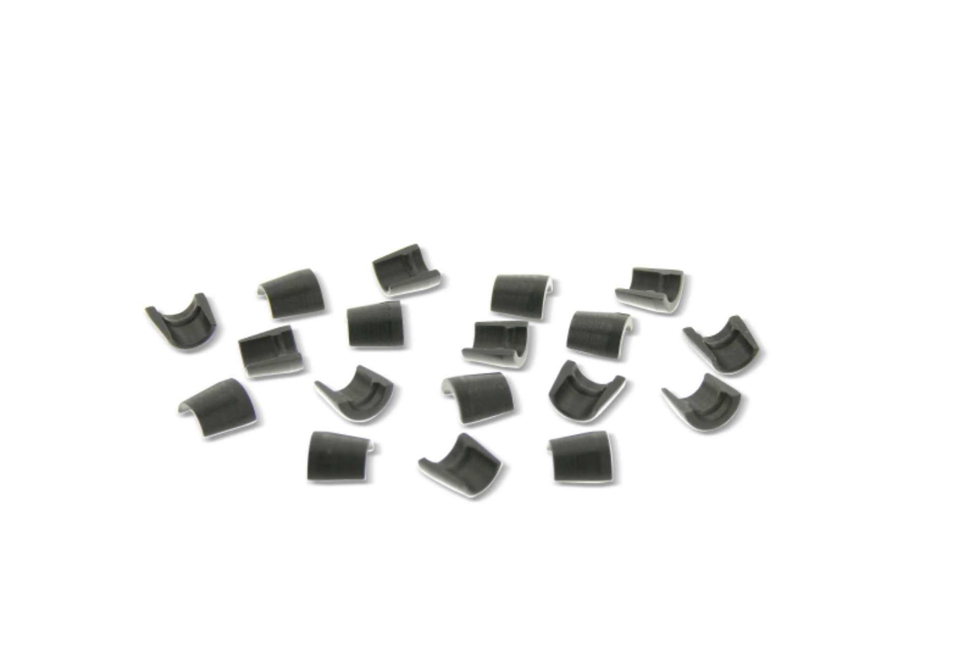 Picture of Ferrea 7mm +-050 Radial Grv Steel Square Super 7 Deg Valve Locks - Set of 16 Recess For Lash Caps