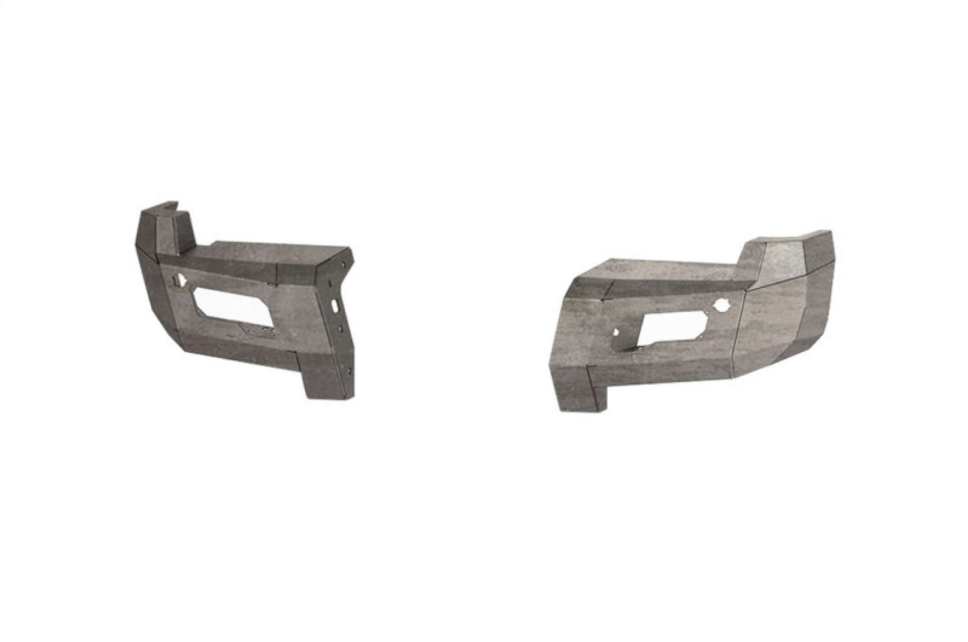 Picture of Road Armor 15-19 Chevy 2500 iDentity Rear Bumper Components - Non-Shackle End Pods - Raw