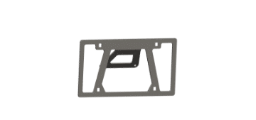 Picture of Road Armor Universal Front License Plate Mount- Tex Blk