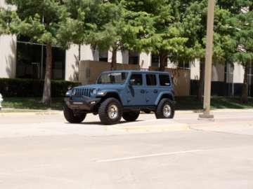 Picture of Road Armor 18-20 Jeep Wrangler JL SPARTAN Bolt-On Front Bumper Skid Plate Guard - Tex Blk