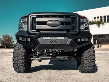 Picture of Road Armor 11-16 Ford F-250 SPARTAN Front Bumper - Tex Blk