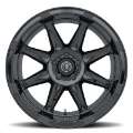 Picture of ICON Bandit 20x10 5x5 -24mm 4-5in BS 71-50mm Bore Gloss Black Wheel