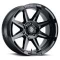 Picture of ICON Bandit 20x10 6x5-5 -24mm 4-5in BS 106-10mm Bore Gloss Black Wheel