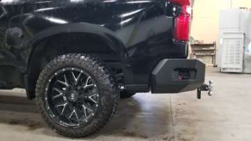 Picture of Road Armor 19-20 Chevy 1500 SPARTAN Rear Bumper - Tex Blk