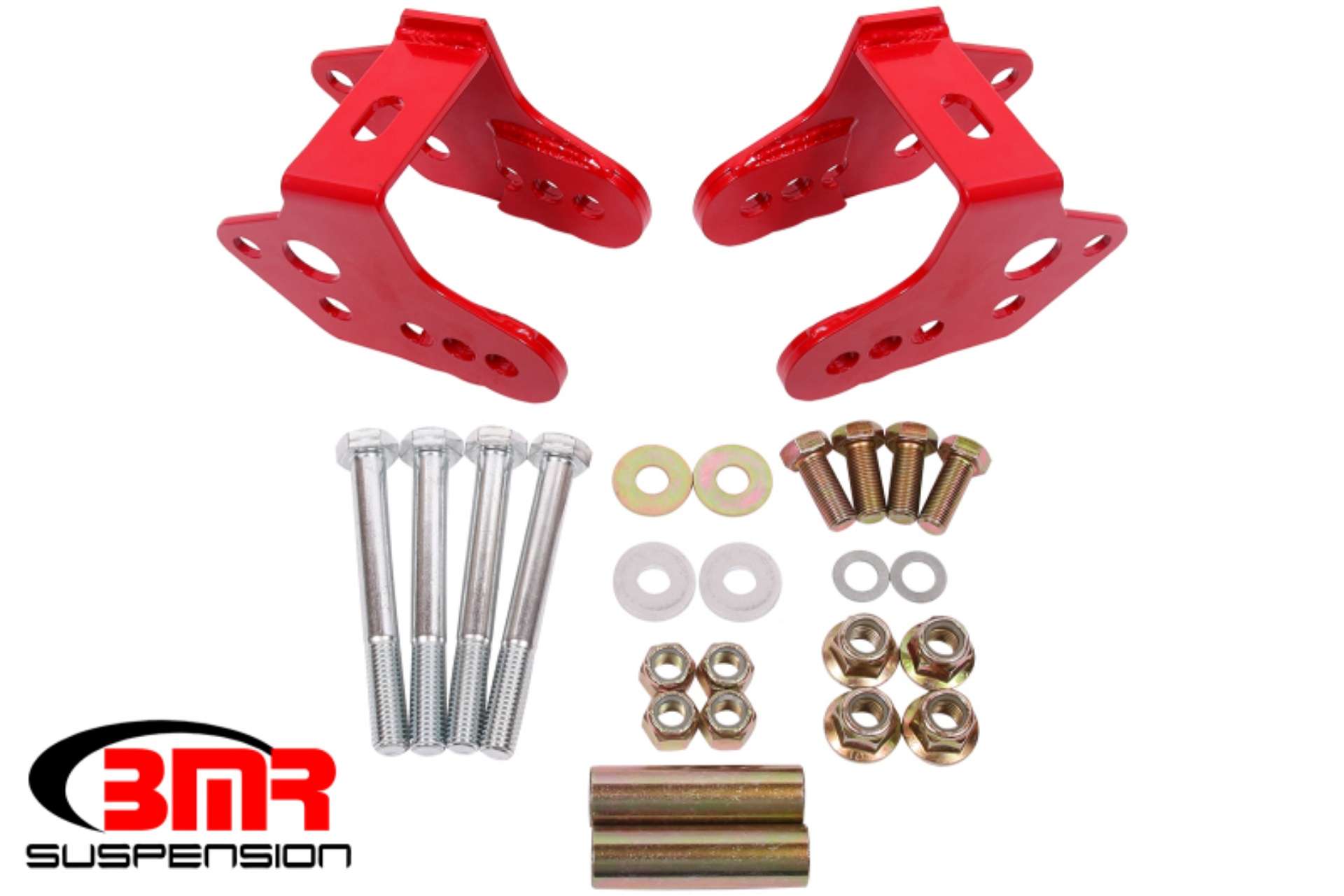 Picture of BMR 79-04 Ford Mustang Control Arm Relocation Bracket - Red