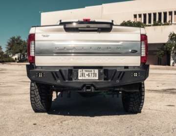 Picture of Road Armor 17-20 Ford F-250 SPARTAN Rear Bumper - Tex Blk