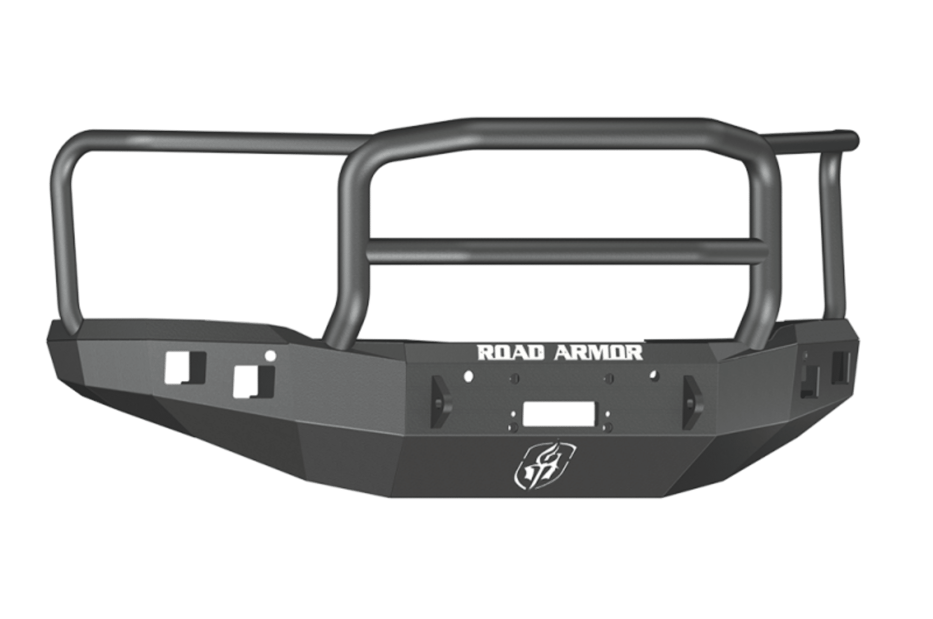 Picture of Road Armor 14-15 GMC 1500 Stealth Front Winch Bumper w-Lonestar Guard - Tex Blk