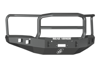 Picture of Road Armor 14-15 GMC 1500 Stealth Front Winch Bumper w-Lonestar Guard - Tex Blk