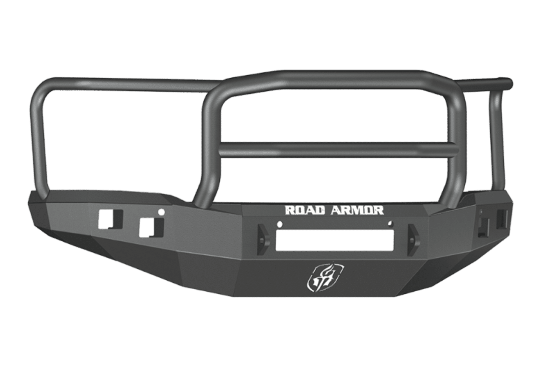 Picture of Road Armor 14-15 GMC 1500 Stealth Front Bumper w-Lonestar Guard - Tex Blk