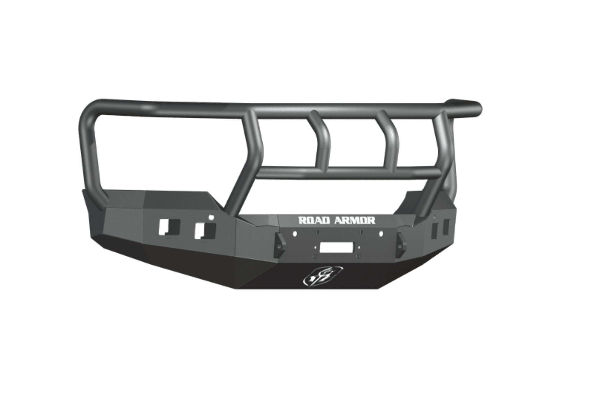 Picture of Road Armor 15-19 GMC 2500 Stealth Front Winch Bumper w-Titan II Guard - Tex Blk