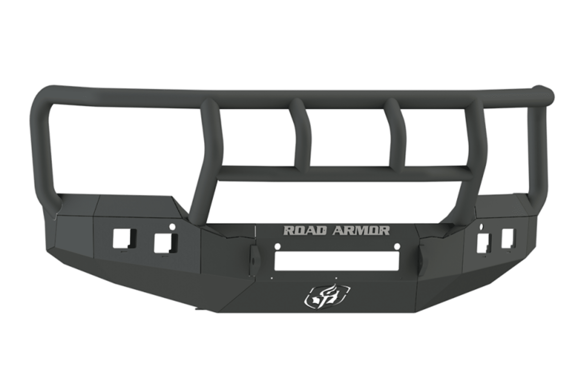 Picture of Road Armor 15-19 GMC 2500 Stealth Front Bumper w-Titan II Guard - Tex Blk