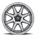 Picture of ICON Bandit 20x10 5x150 -24mm 4-5in BS 110-10mm Bore Gun Metal Wheel