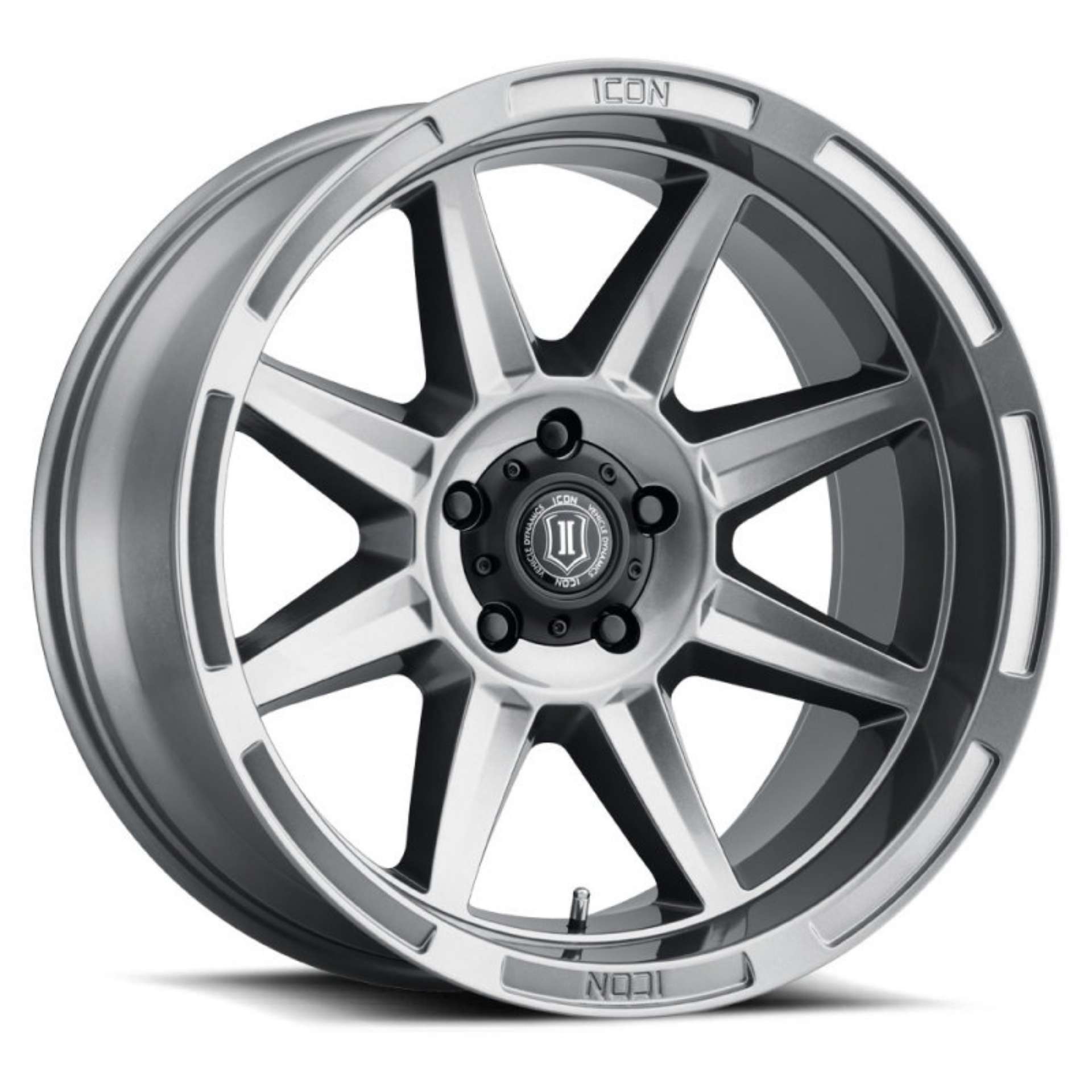 Picture of ICON Bandit 20x10 6x135 -24mm 4-5in BS 87-10mm Bore Gun Metal Wheel