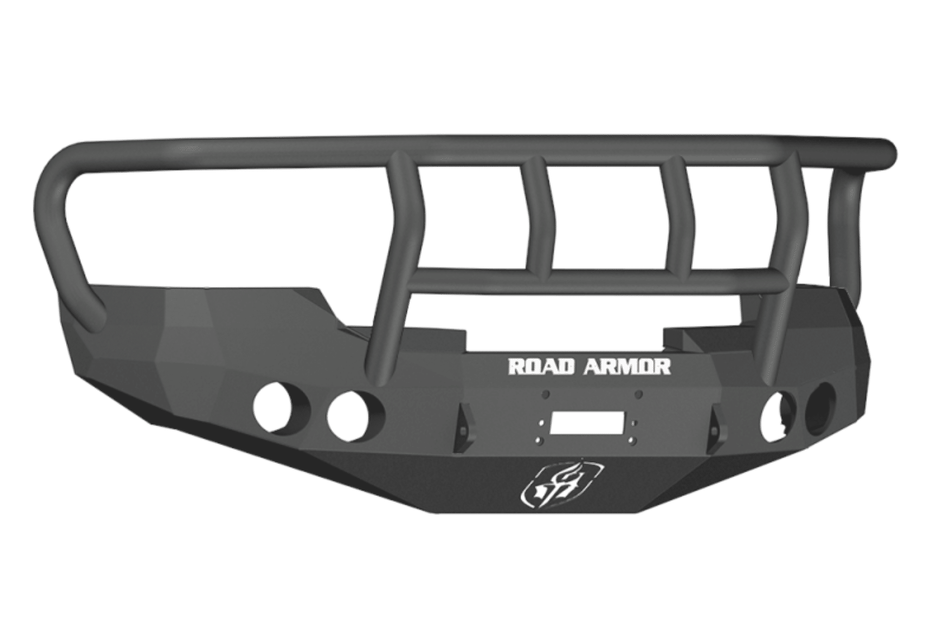 Picture of Road Armor 08-13 GMC 1500 Stealth Front Winch Bumper w-Titan II Guard - Tex Blk