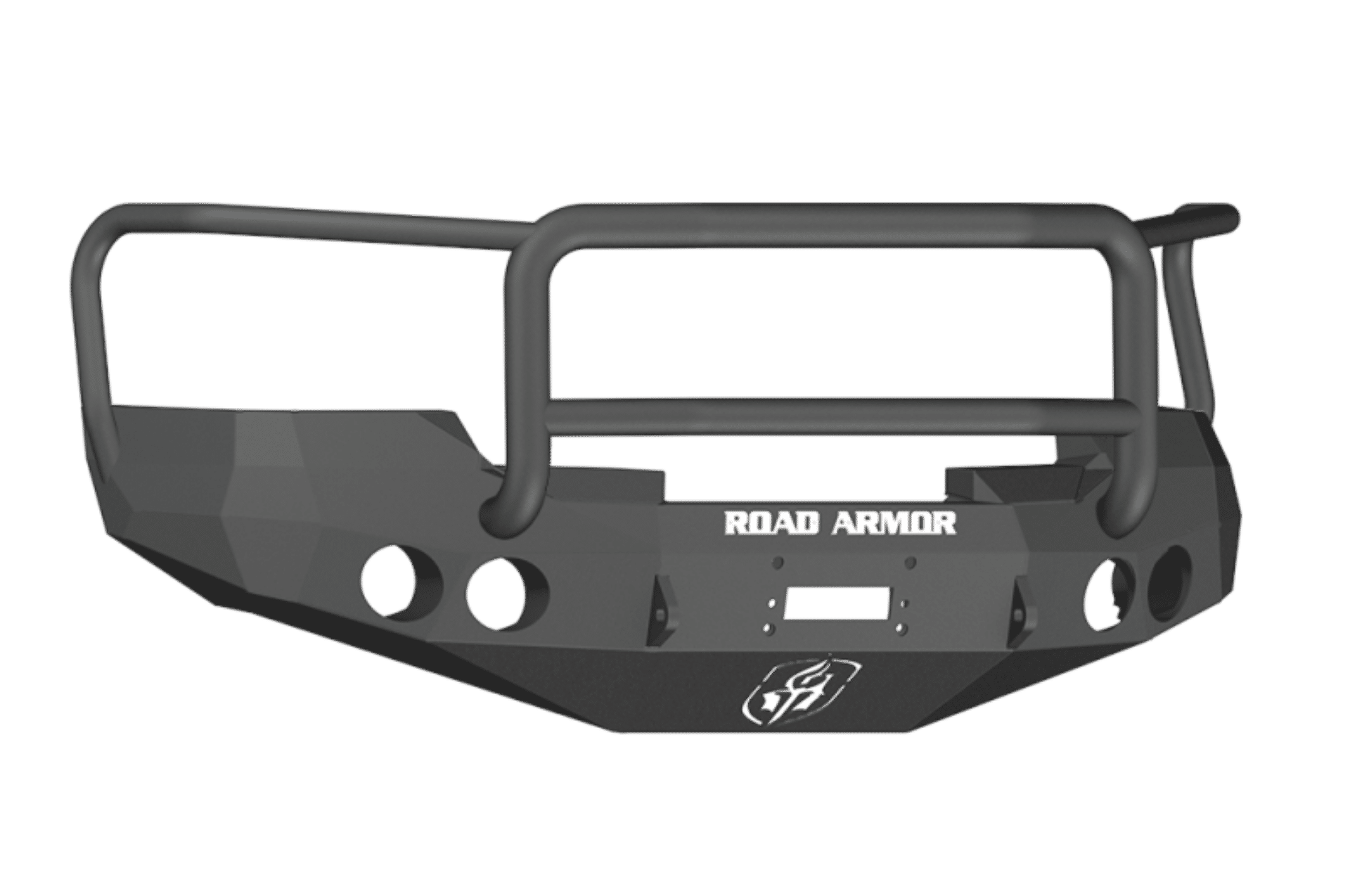 Picture of Road Armor 08-13 GMC 1500 Stealth Front Winch Bumper w-Lonestar Guard - Tex Blk