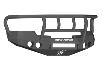 Picture of Road Armor 08-13 Chevy 1500 Stealth Front Bumper w-Titan II Guard - Tex Blk