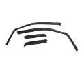 Picture of EGR 19+ Ford Ranger Crew Cab In-Channel Window Visors - Dark Smoke - Set of 4 573551