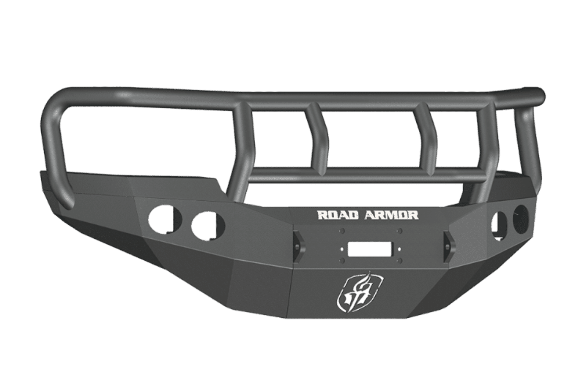 Picture of Road Armor 11-14 GMC 2500 Stealth Front Winch Bumper w-Titan II Guard - Tex Blk