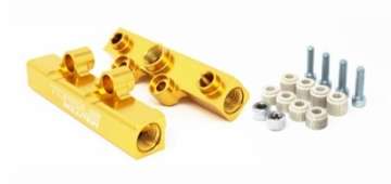 Picture of Torque Solution Top Feed Fuel Rails: 02-14 Subaru WRX - 07-18 STI - Gold