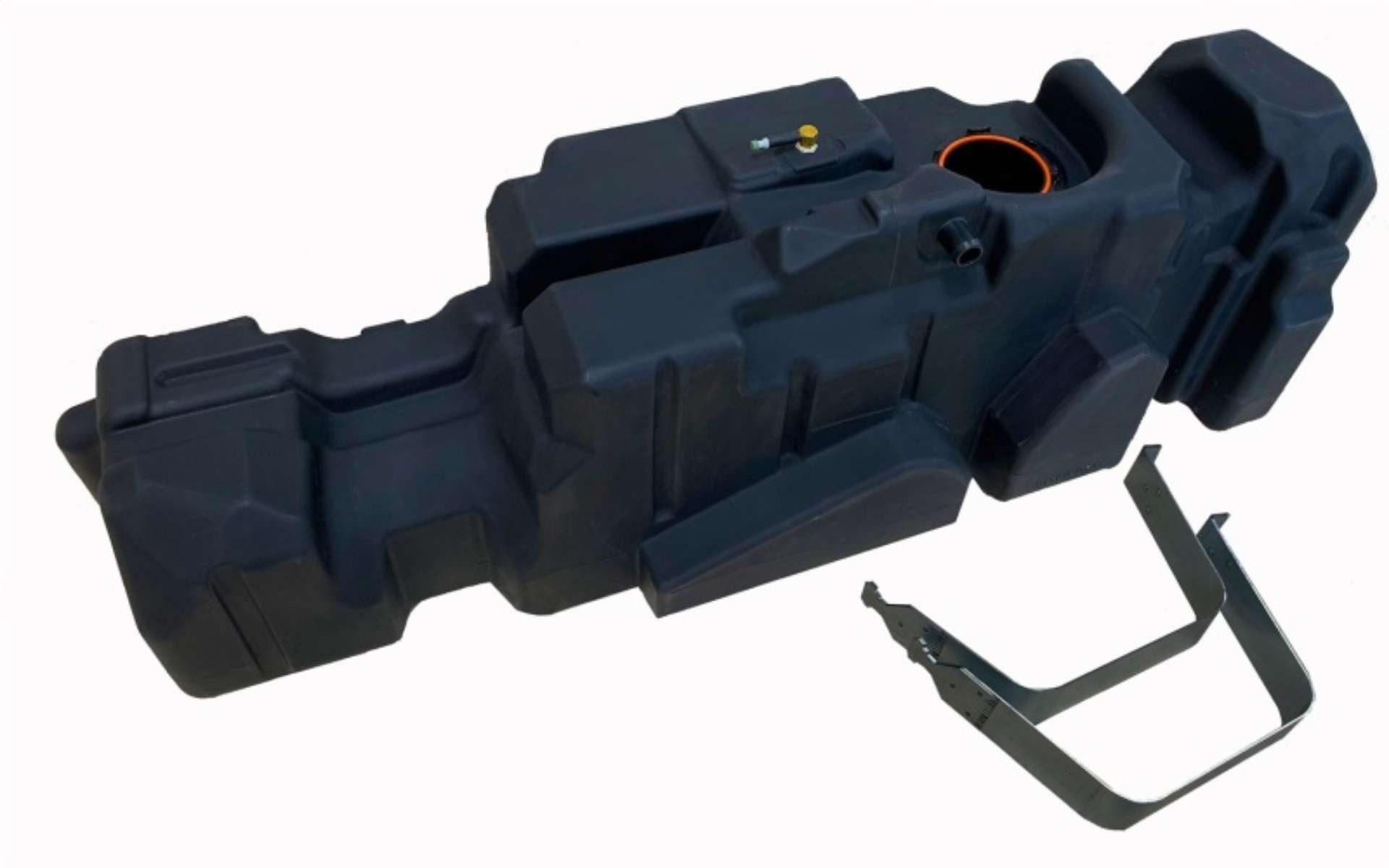 Picture of Titan Fuel Tanks 17-19 GM 2500-3500 Duramax Crew Cab Short Bed 56 Gallon XXL Mid-Ship Fuel Tank