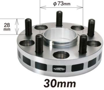 Picture of Project Kics 30mm Thick 12x1-50 60mm Hub 5-114-3 Wide Tread Spacers