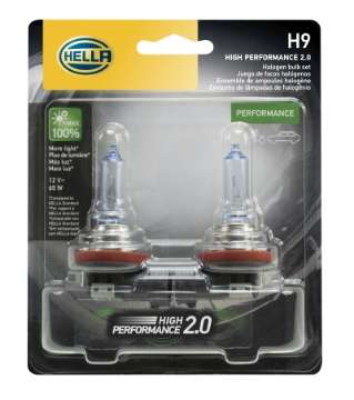 Picture of Hella H9 12V 65W PGJ19-5 HP 2-0 Halogen Bulbs