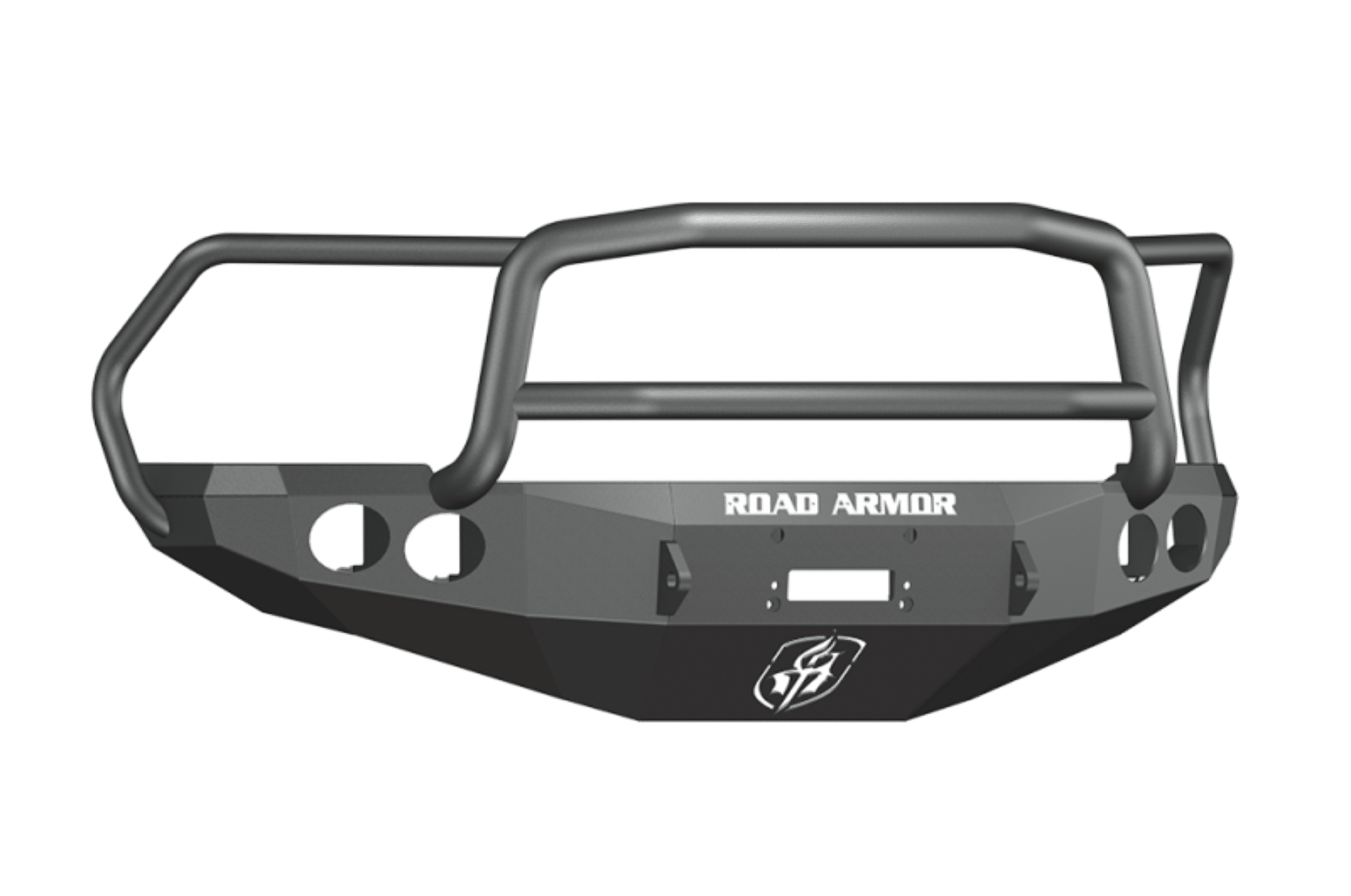 Picture of Road Armor 10-18 Ram 2500 Stealth Front Winch Bumper w-Lonestar Guard - Tex Blk