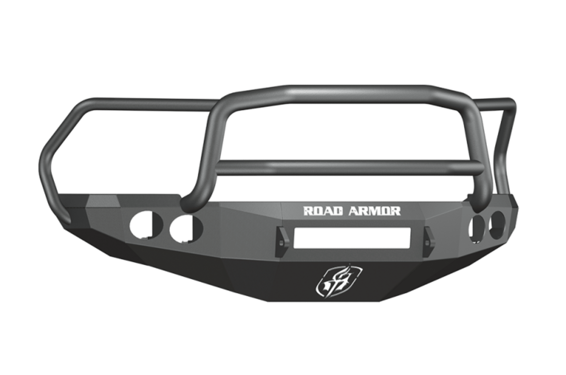 Picture of Road Armor 10-18 Ram 2500 Stealth Front Bumper w-Lonestar Guard - Tex Blk