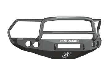 Picture of Road Armor 10-18 Ram 2500 Stealth Front Bumper w-Lonestar Guard - Tex Blk