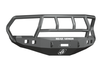 Picture of Road Armor 10-18 Ram 2500 Stealth Front Winch Bumper w-Titan II Guard - Tex Blk