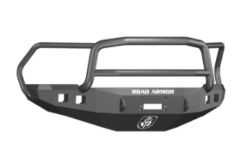 Picture of Road Armor 10-18 Ram 2500 Stealth Front Winch Bumper w-Lonestar Guard - Tex Blk