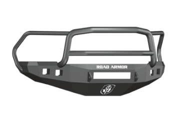 Picture of Road Armor 10-18 Ram 2500 Stealth Front Bumper w-Lonestar Guard - Tex Blk