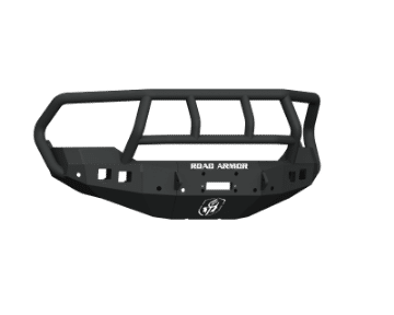 Picture of Road Armor 13-18 Ram 1500 Stealth Front Winch Bumper w-Titan II Guard - Tex Blk