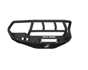 Picture of Road Armor 13-18 Ram 1500 Stealth Front Bumper w-Titan II Guard - Tex Blk