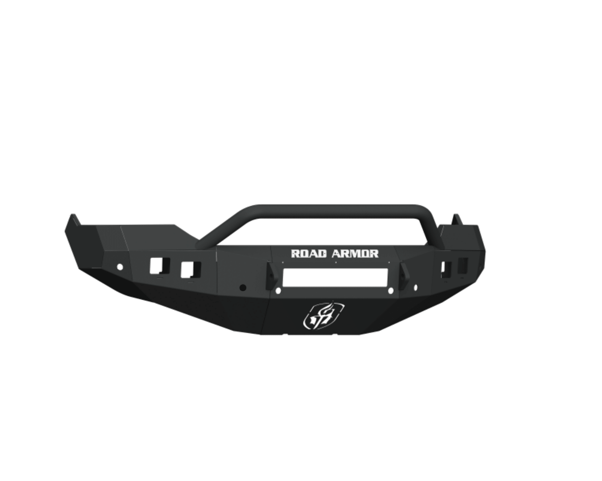 Picture of Road Armor 13-18 Ram 1500 Stealth Front Bumper w-Pre-Runner Guard - Tex Blk