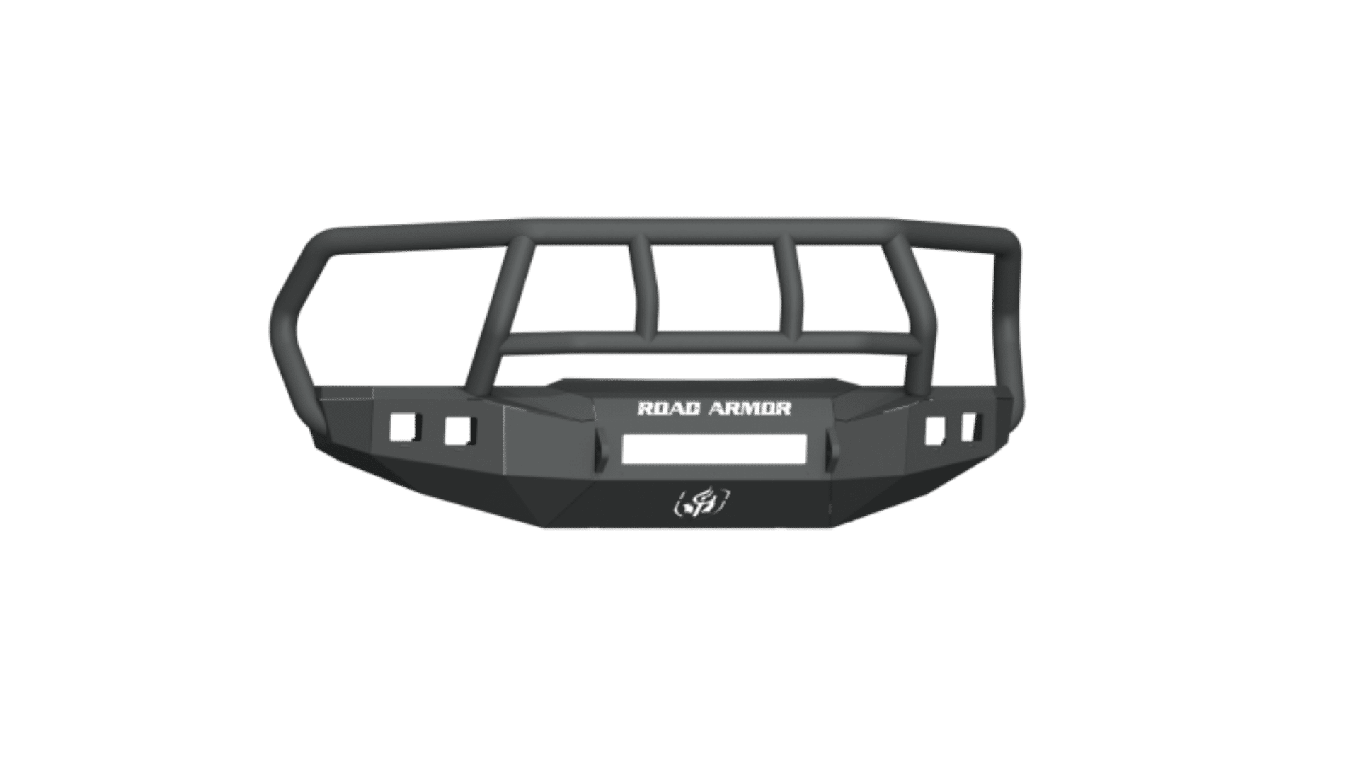 Picture of Road Armor 15-18 Ram Rebel 1500 Stealth Front Bumper w-Titan II Guard - Tex Blk