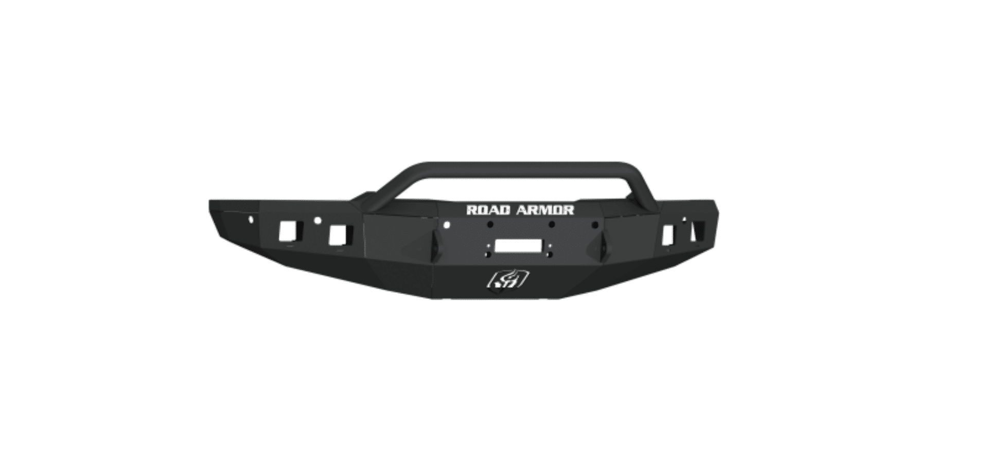 Picture of Road Armor 19-20 Ram 1500 Stealth Front Winch Bumper w-Pre-Runner Guard - Tex Blk