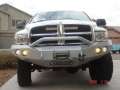 Picture of Road Armor 03-05 Dodge 2500 Stealth Front Winch Bumper w-Pre-Runner Guard - Tex Blk