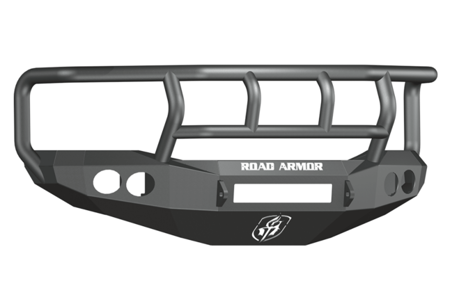 Picture of Road Armor 06-09 Dodge 2500 Stealth Front Bumper w-Titan II Guard - Tex Blk