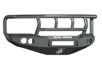 Picture of Road Armor 06-09 Dodge 2500 Stealth Front Bumper w-Titan II Guard - Tex Blk