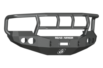 Picture of Road Armor 05-07 Ford F-250 Stealth Front Winch Bumper w-Titan II Guard Wide Flare - Tex Blk