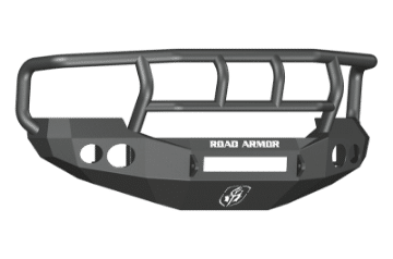 Picture of Road Armor 05-07 Ford F-250 Stealth Front Bumper w-Titan II Guard Wide Flare - Tex Blk