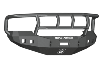 Picture of Road Armor 05-07 Ford F-250 Stealth Front Winch Bumper w-Titan II Guard Wide Flare - Tex Blk