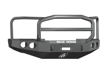 Picture of Road Armor 08-10 Ford F-250 Stealth Front Winch Bumper w-Lonestar Guard - Tex Blk