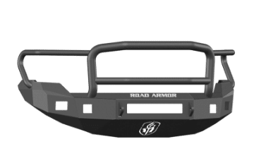 Picture of Road Armor 09-14 Ford F-150 Stealth Front Bumper w-Lonestar Guard - Tex Blk