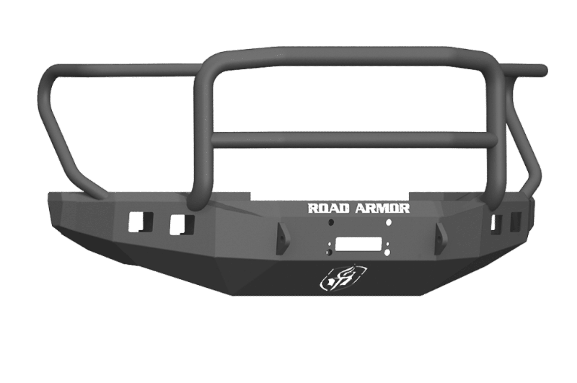 Picture of Road Armor 17-20 Ford F-250 Stealth Wide Fender Front Winch Bumper w-Lonestar Guard - Tex Blk