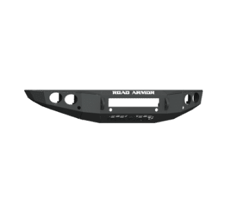 Picture of Road Armor 19-20 Ford Ranger Stealth Front Non-Winch Bumper w-Round Light Pods - Tex Blk